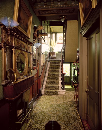 Stairs and hall Linley Sambourne House