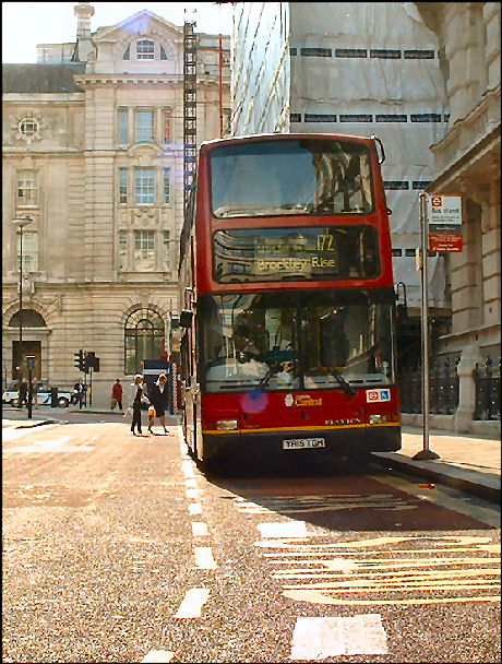 red london bus