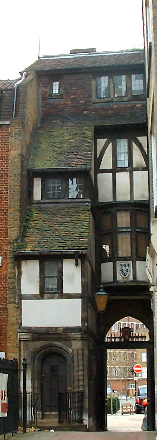 Elizabethan gatehouse rear